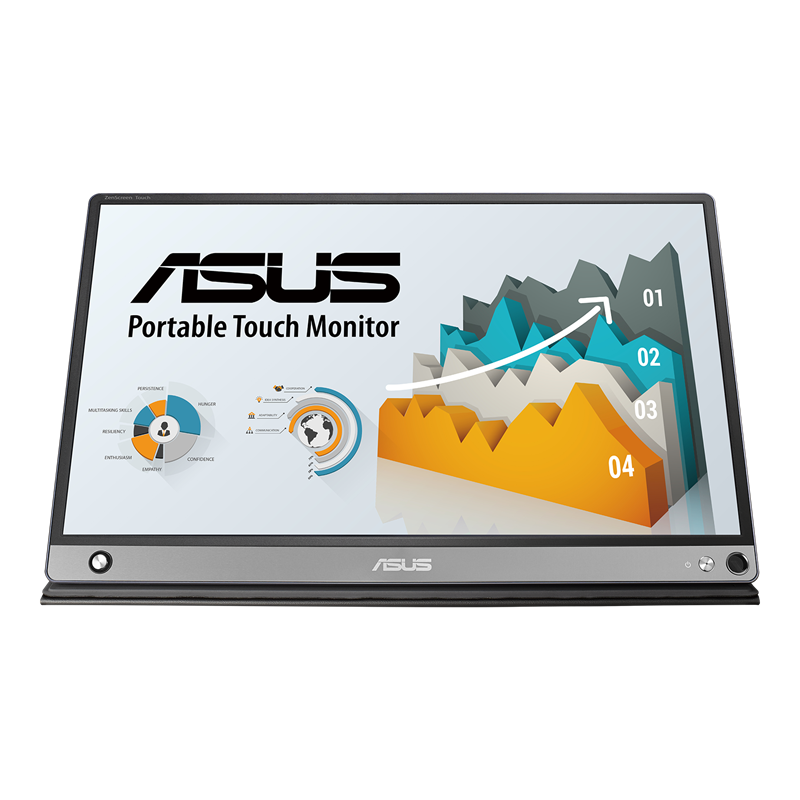ASUS ZenScreen MB16AMT Touch Screen 15.6” FHD IPS Portable Monitor ASUS ZenScreen MB16AMT Touch Screen 15.6” FHD IPS Portable Monitor